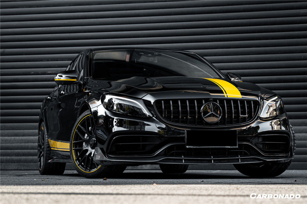 2015-2021 Mercedes Benz W205 C63 S AMG Sedan BR Style Front Lip