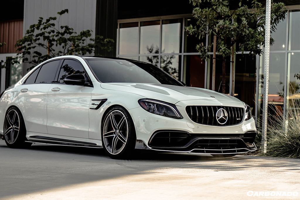 2015-2021 Mercedes Benz W205 C63 S AMG Sedan BR Style Front Lip