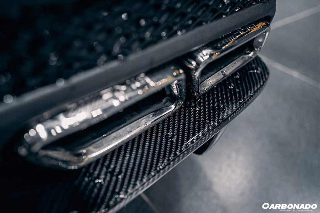 2015-2021 Mercedes Benz W205 C63 S AMG Sedan PS Style Rear Diffuser
