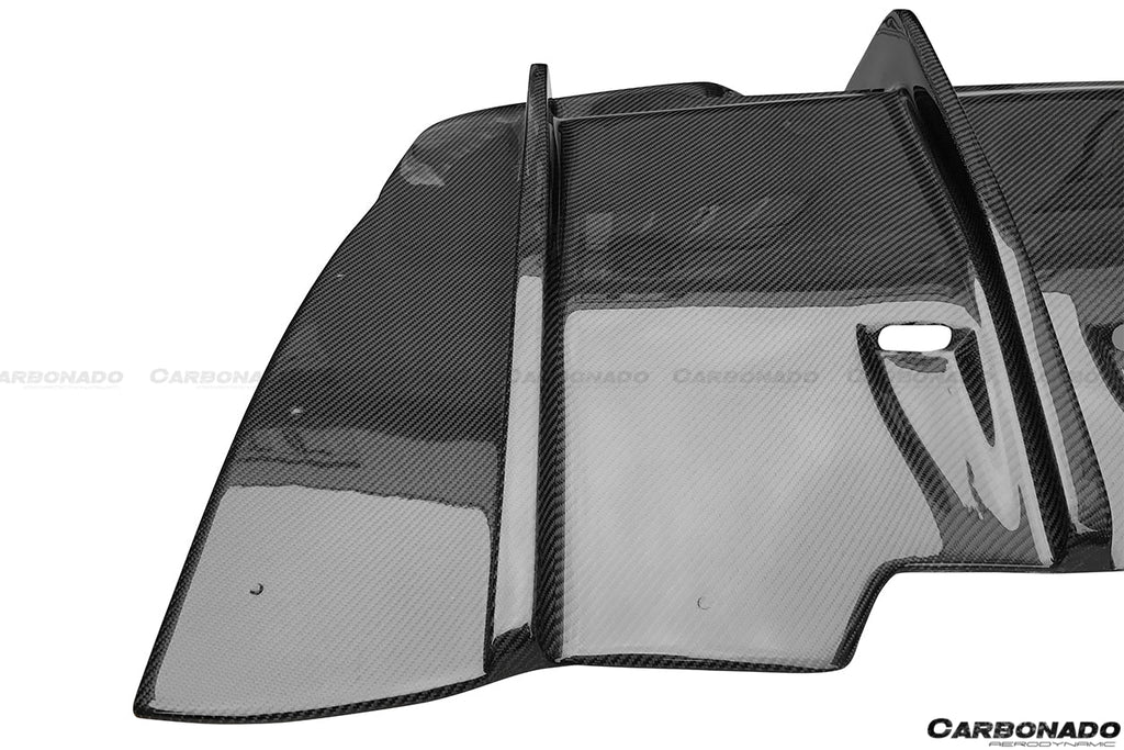 2015-2021 Mercedes Benz W205 C63 S AMG Sedan PS Style Rear Diffuser