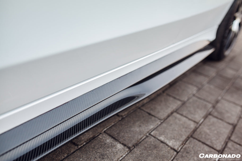 2015-2021 Mercedes Benz C-Class W205 Sedan PS Style Side Skirts