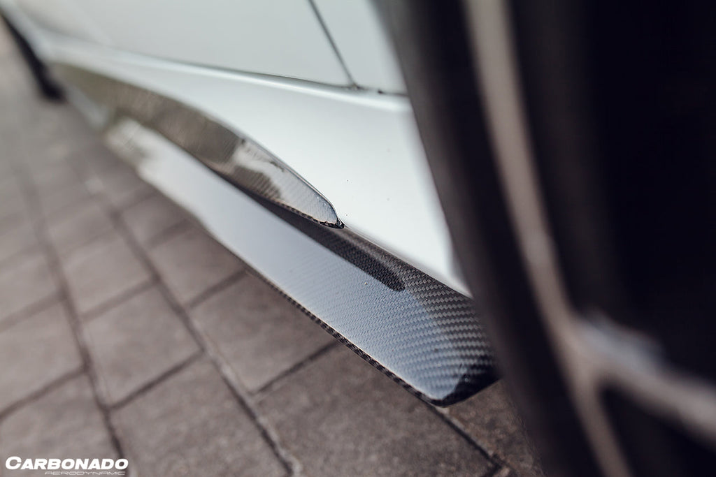 2015-2021 Mercedes Benz C-Class W205 Sedan PS Style Side Skirts