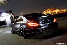 Load image into Gallery viewer, 2010-2017 Mercedes Benz W218 CLS Class WD Style Rear Bumper w/ Tip - Carbonado Aero