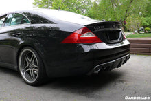 Load image into Gallery viewer, 2006-2010 Mercedes Benz W219 CLS63 CLS55 AMG Carbon Fiber Rear Diffuser Lip - Carbonado