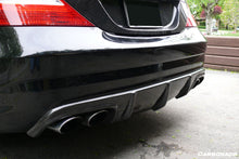 Load image into Gallery viewer, 2006-2010 Mercedes Benz W219 CLS63 CLS55 AMG Carbon Fiber Rear Diffuser Lip - Carbonado Aero