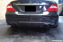 Load image into Gallery viewer, 2006-2010 Mercedes Benz W219 CLS63 CLS55 AMG Carbon Fiber Rear Diffuser Lip - Carbonado Aero