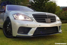 Load image into Gallery viewer, 2007-2009 Mercedes Benz W221 S Class BK Style Front Bumper - Carbonado