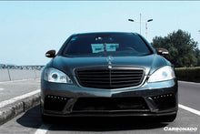 Load image into Gallery viewer, 2007-2013 Mercedes Benz W221 S Class BK Style Front Bumper - Carbonado Aero