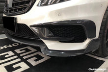 Load image into Gallery viewer, 2014-2017 Mercedes Benz W222.1 S63 AMG BRS Style Carbon Fiber Front Lip - Carbonado Aero
