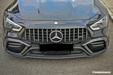 Load image into Gallery viewer, 2019-2023 Mercedes Benz AMG GT63  S 4Door Coupe X290 OEM Style Carbon Fiber Front Lip