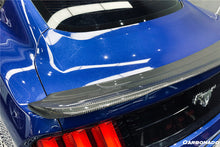 Load image into Gallery viewer, 2015-2023 Ford Mustang BM Style Carbon Fiber Trunk Spoiler
