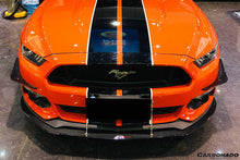 Load image into Gallery viewer, 2014-2017 Ford Mustang APR Style Carbon Fiber Front Lip Underboard - Carbonado Aero