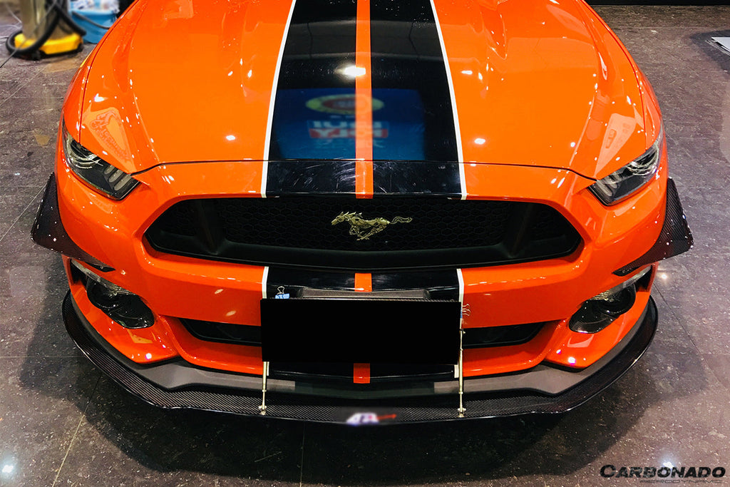 2015-2017 Ford Mustang AR Style Carbon Fiber Canards