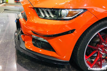 Load image into Gallery viewer, 2014-2017 Ford Mustang APR Style Carbon Fiber Front Lip Underboard - Carbonado Aero