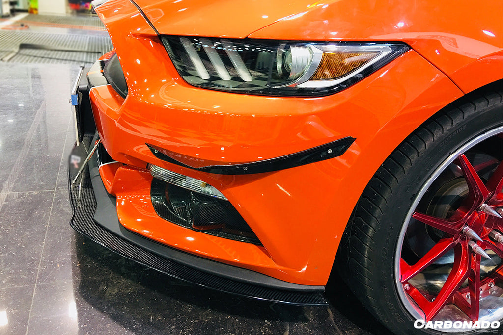 2015-2017 Ford Mustang AR Style Carbon Fiber Canards