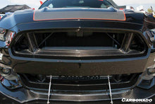 Load image into Gallery viewer, 2014-2017 Ford Mustang TRU Style Carbon Fiber Front Bumper Down-Grill - Carbonado Aero