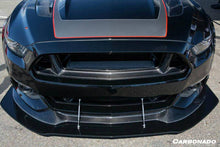 Load image into Gallery viewer, 2014-2017 Ford Mustang TRU Style Carbon Fiber Front Bumper Down-Grill - Carbonado Aero