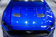 Load image into Gallery viewer, 2018-2023 Ford Mustang Carbon Fiber Hood Vents