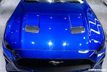 Load image into Gallery viewer, 2018-2023 Ford Mustang Carbon Fiber Hood Vents