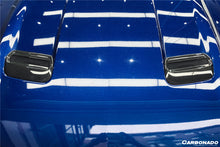 Load image into Gallery viewer, 2018-2023 Ford Mustang Carbon Fiber Hood Vents