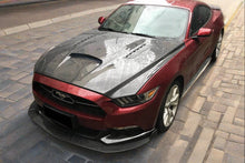 Load image into Gallery viewer, 2015-2017 Ford Mustang GT &amp; V6 TRU Style Hood - Carbonado