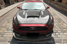 Load image into Gallery viewer, 2015-2017 Ford Mustang GT &amp; V6 TRU Style Hood - Carbonado