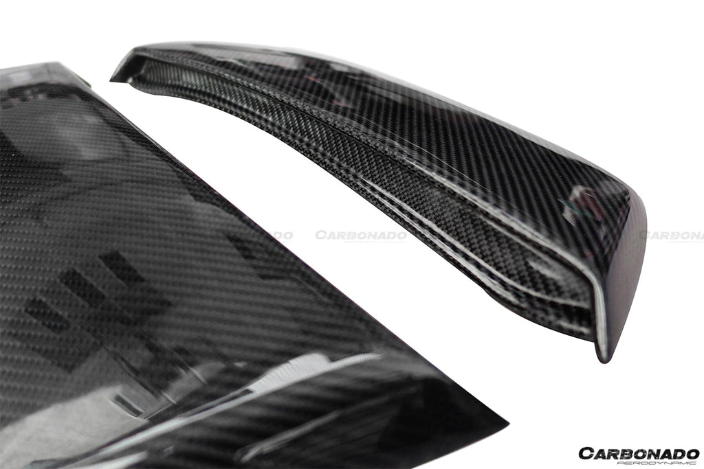 2015-2023 Ford Mustang Rsh Style Carbon Fiber Quarter Panel Side Scoops