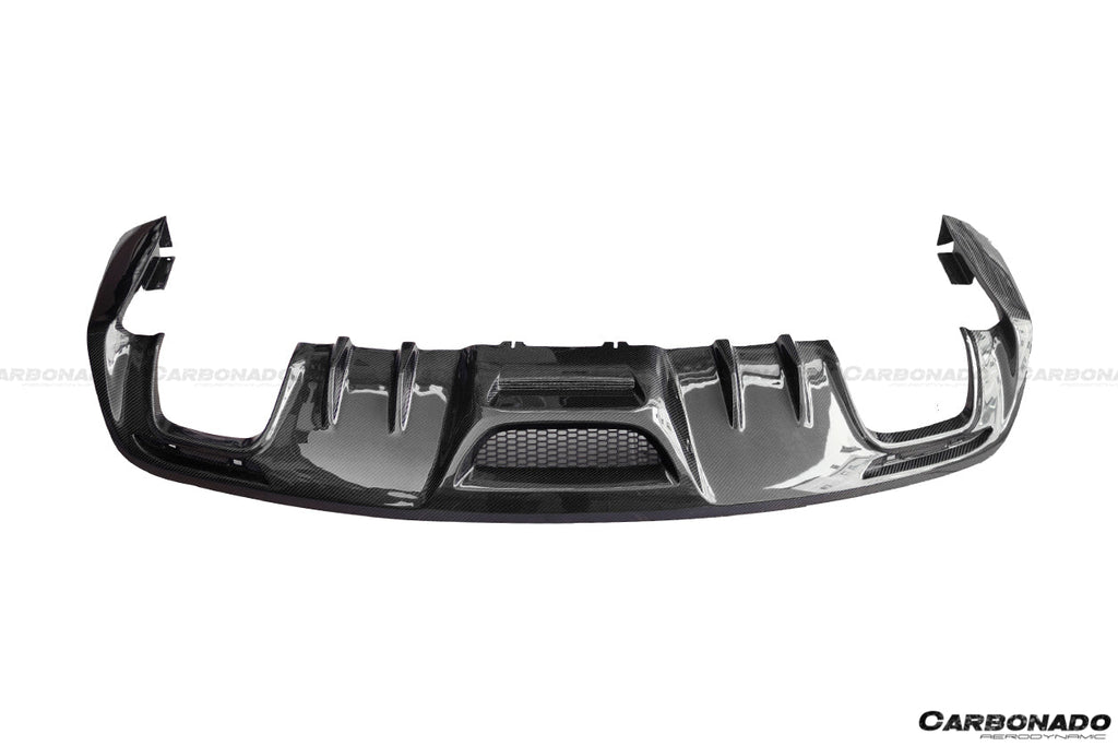 2015-2017 Ford Mustang Rsh Style Carbon Fiber Rear Diffuser Lip