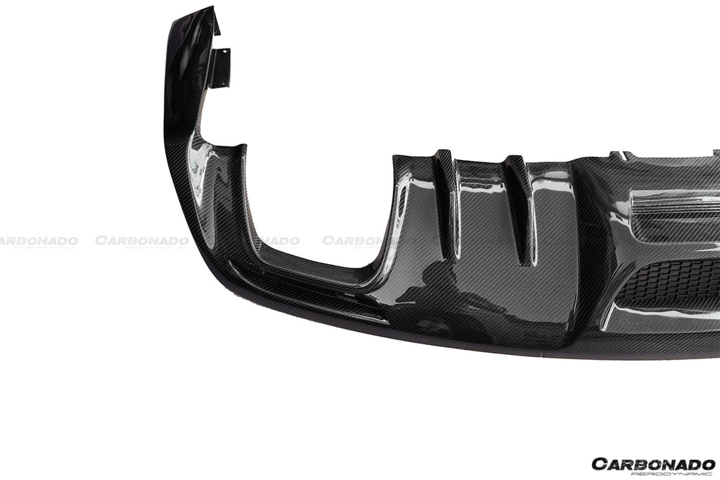2015-2017 Ford Mustang Rsh Style Carbon Fiber Rear Diffuser Lip