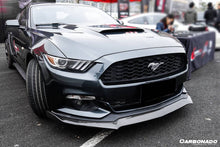 Load image into Gallery viewer, 2015-2017 Ford Mustang Rsh Style Carbon Fiber Front Lip - Carbonado