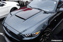 Load image into Gallery viewer, 2015-2017 Ford Mustang RSH Style Hood Scoop Cover - Carbonado