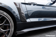 Load image into Gallery viewer, 2015-2023 Ford Mustang Rsh Style Carbon Fiber Quarter Panel Side Scoops