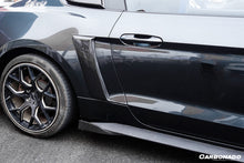 Load image into Gallery viewer, 2015-2023 Ford Mustang Rsh Style Carbon Fiber Quarter Panel Side Scoops
