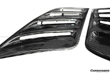 Load image into Gallery viewer, 2014-2017 Ford Mustang Rsh Style Carbon Fiber Heat Extractors Hood Scoops - Carbonado Aero
