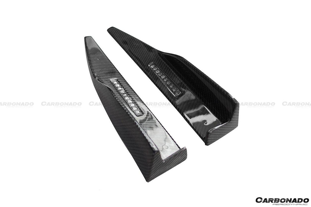 2014-2017 Ford Mustang Rsh Style Side Skirts Winglets - Carbonado Aero