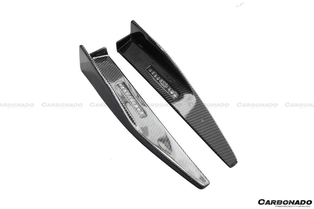 2014-2017 Ford Mustang Rsh Style Side Skirts Winglets - Carbonado Aero