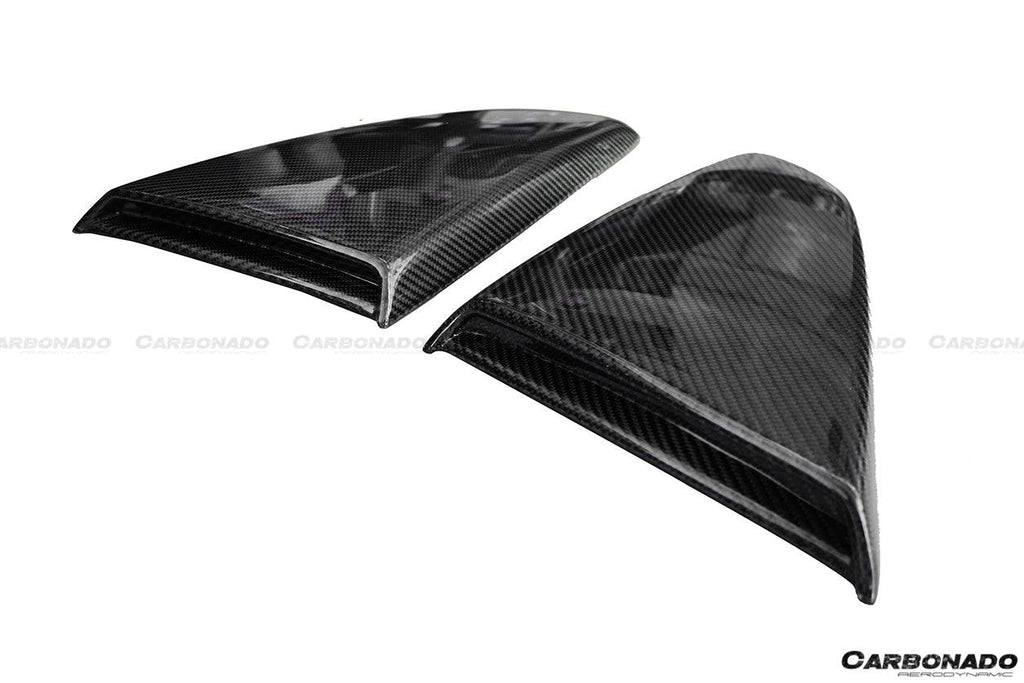 2014-2017 Ford Mustang Rsh Style Quarter Window Scoops - Carbonado Aero