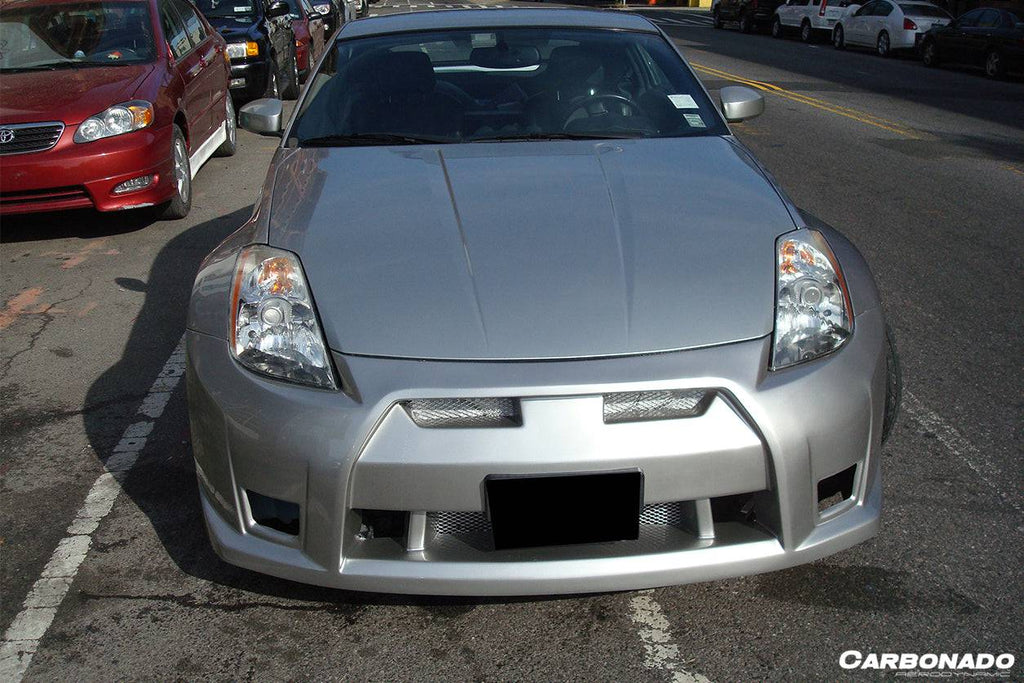 2003-2008 Nissan 350Z GTR Style Front Bumper - Carbonado Aero