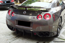 Load image into Gallery viewer, 2008-2011 Nissan GTR R35 CBA BSE Style Carbon Fiber Rear Diffuser Lip
