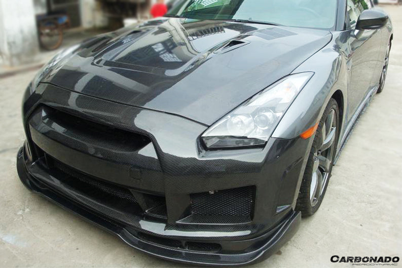 2008-2016 Nissan GTR R35 CBA DBA BSE2 Style Front Bumper