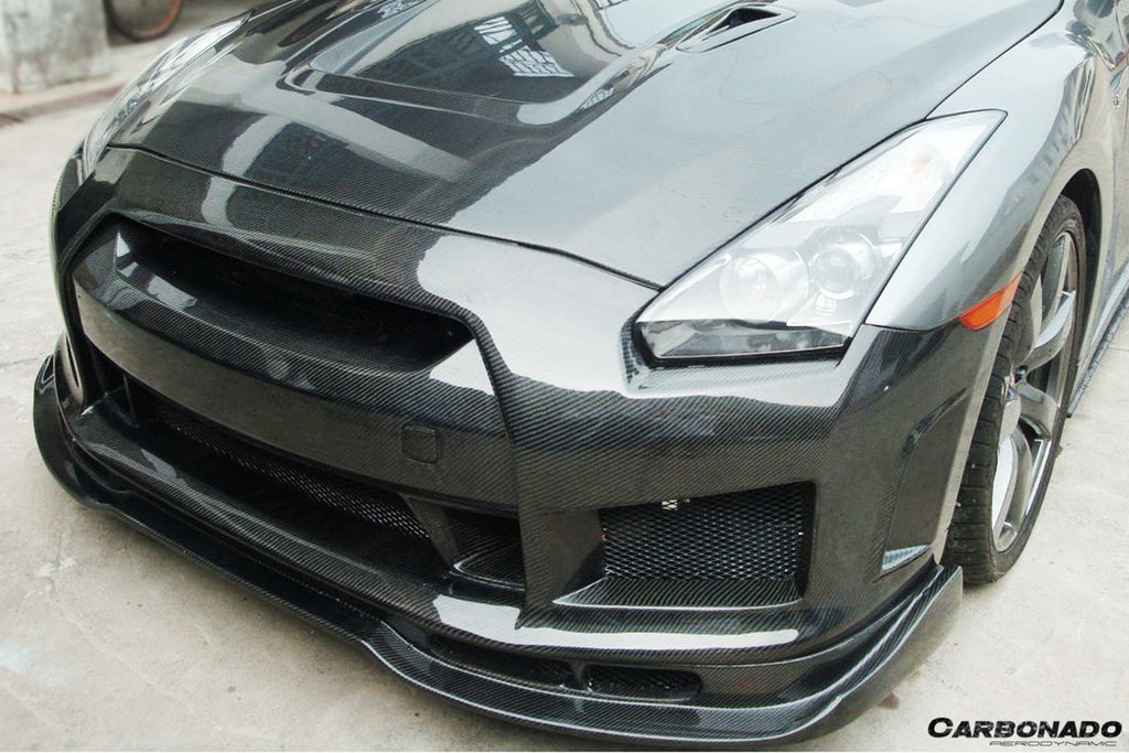 2008-2016 Nissan GTR R35 CBA DBA BSE2 Style Front Bumper