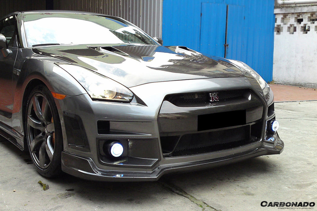 2008-2016 Nissan GTR R35 CBA DBA BSE Style Front Bumper