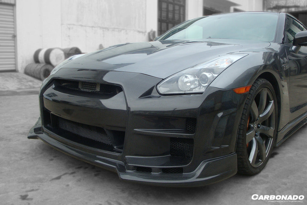 2008-2016 Nissan GTR R35 CBA DBA BSE Style Front Bumper