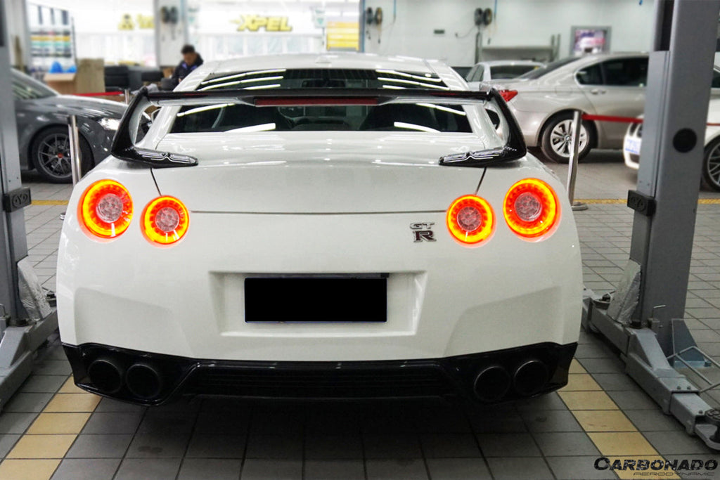 2008-2022 Nissan GTR R35 CBA DBA EBA AMS Style Trunk Spoiler