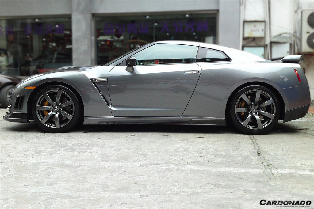 2008-2022 Nissan GTR R35 CBA DBA EBA BSE Style Side Skirts