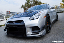Load image into Gallery viewer, 2008-2022 Nissan GTR R35 CBA DBA TPR Style Partial Carbon Fiber Front Bumper