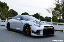 Load image into Gallery viewer, 2008-2022 Nissan GTR R35 CBA DBA TPR Style Partial Carbon Fiber Front Bumper