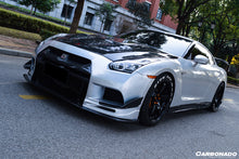 Load image into Gallery viewer, 2008-2022 Nissan GTR R35 CBA DBA TPR Style Partial Carbon Fiber Front Bumper