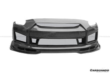 Load image into Gallery viewer, 2008-2016 Nissan GTR R35 CBA/DBA BSE2 Style Front Bumper w/LED - Carbonado Aero