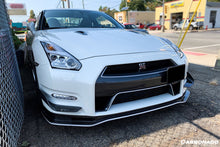 Load image into Gallery viewer, 2012-2016 Nissan GTR R35 DBA Mines Style Carbon Fiber Front Canards - Carbonado Aero